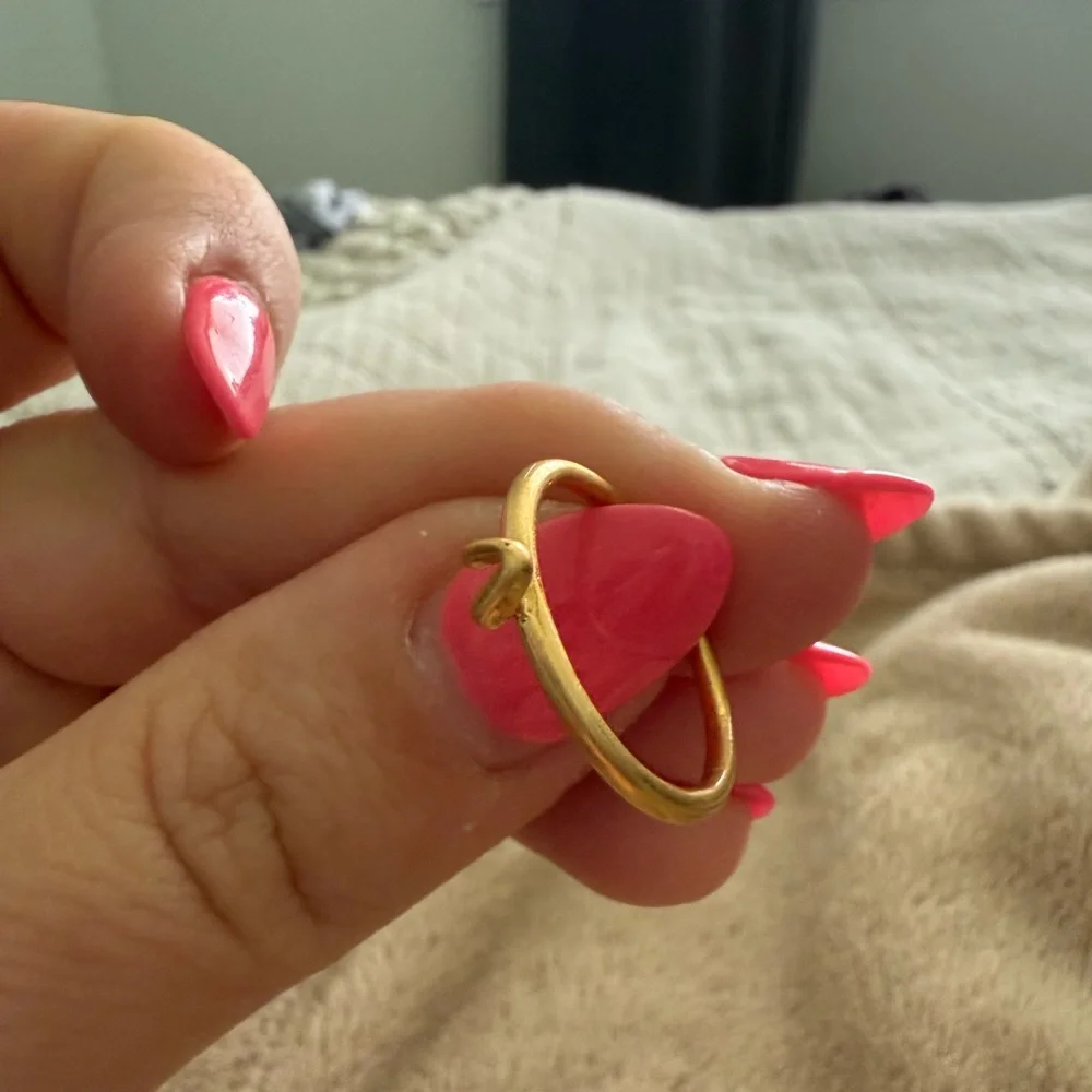 Madewell Gold Stacking Rings Set - Picture 4 of 5